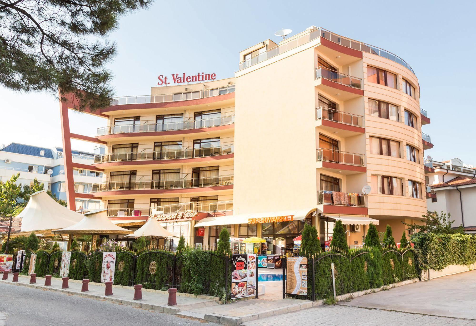 Hotel St Valentine All Inclusive Sunny Beach Exterior foto